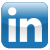 icon showing linkedin logo