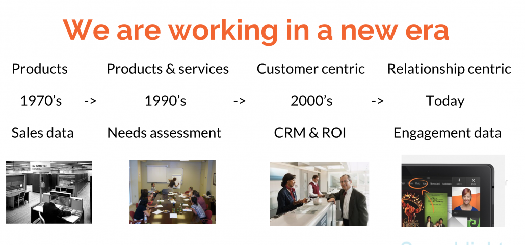 we are working in a new era